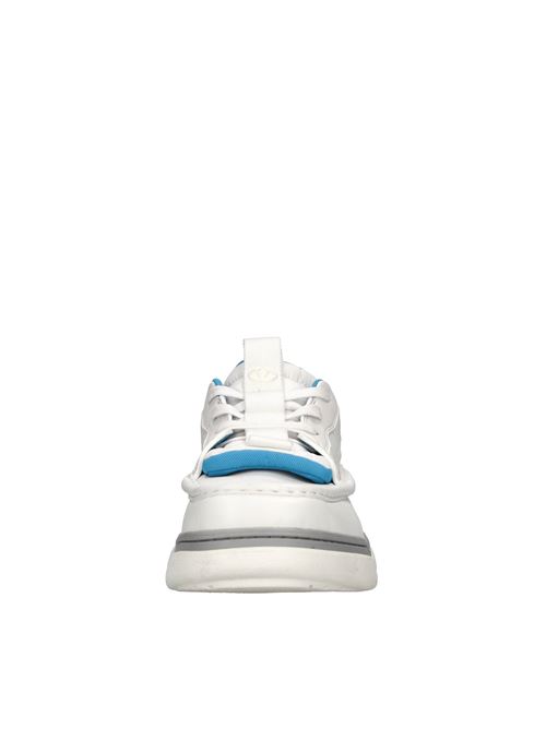 Sneakers in pelle e tessuto VALENTINO GARAVANI | 5Y0S0I14 SWGBIANCO-GRIGIO-AZZURRO